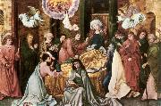 HOLBEIN, Hans the Elder Death of the Virgin af oil painting
